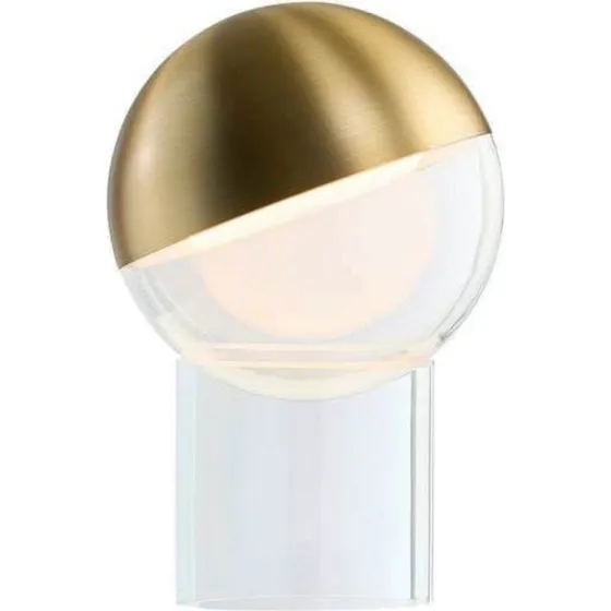 Lampe à poser LED rechargeable FRANDSEN Pila, Laiton, 20 cm