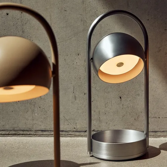 Lampe à Poser Portable Frandsen Ball Gris Sable