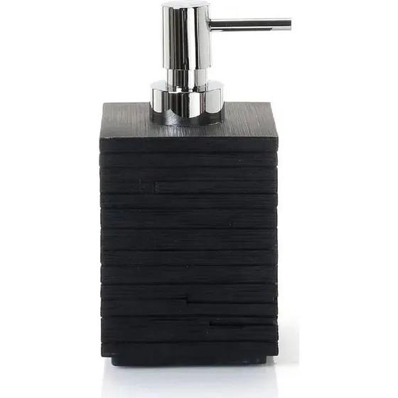 Gedy Quadrotto Noir - Distributeur de Savon Liquide