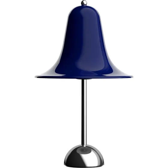 Verpan Lampe à Poser Pantop Ø23 Bleu Nuit