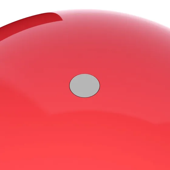 Lampe à poser rechargeable Verpan Wire Rouge - 25 cm