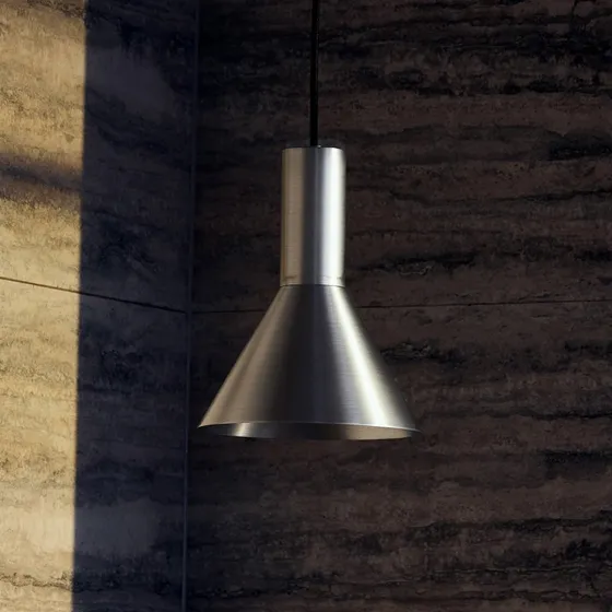 FRANDSEN Suspension Lyss Aluminium Brossé Ø18cm