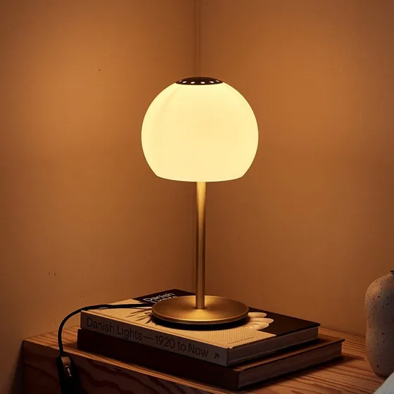 Frandsen Ball Lampe à Poser Ø18 Gris Sable
