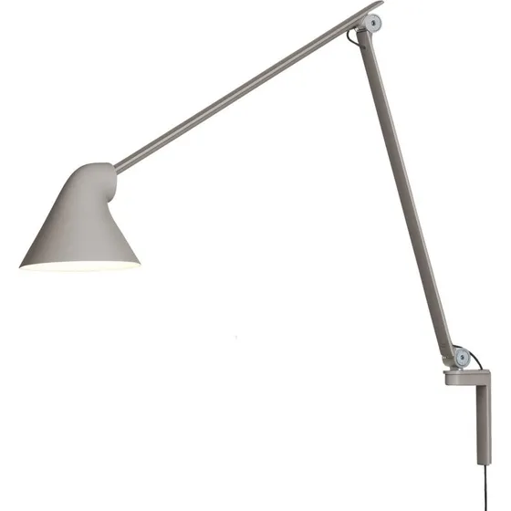 Louis Poulsen NJP Applique Murale à Bras Long - Gris Clair
