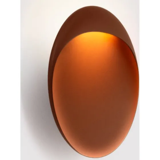Louis Poulsen Flindt Applique murale Ø40 cm Corten 2700K