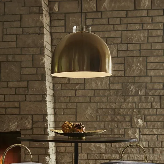 AYTM Suspension Luceo Ronde Dorée Ø45 cm