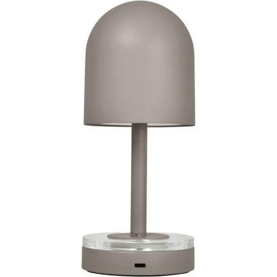 AYTM Luceo Lampe à poser rechargeable, Taupe, 24 cm