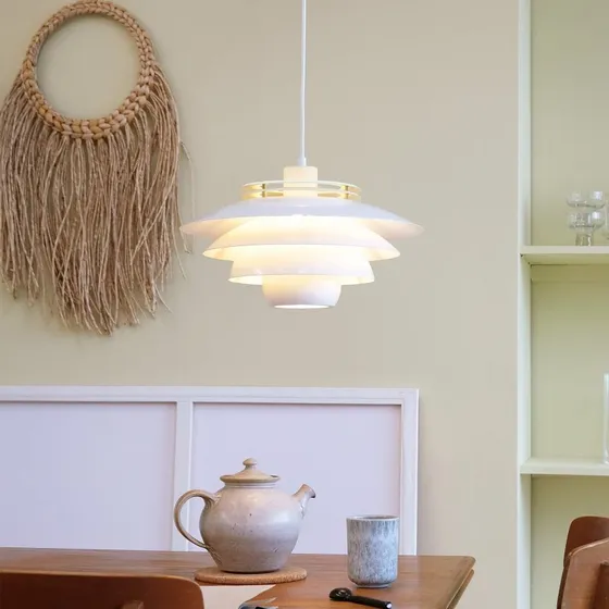 Dyberg Larsen Ejka Suspension Métal Blanc