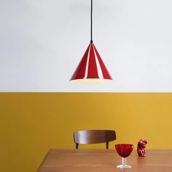 Dyberg Larsen Suspension Ron - Rouge Foncé Brillant
