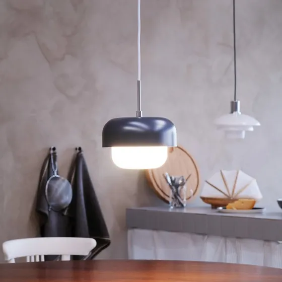 Suspension Dyberg Larsen Haipot Gris foncé - Design Scandinave