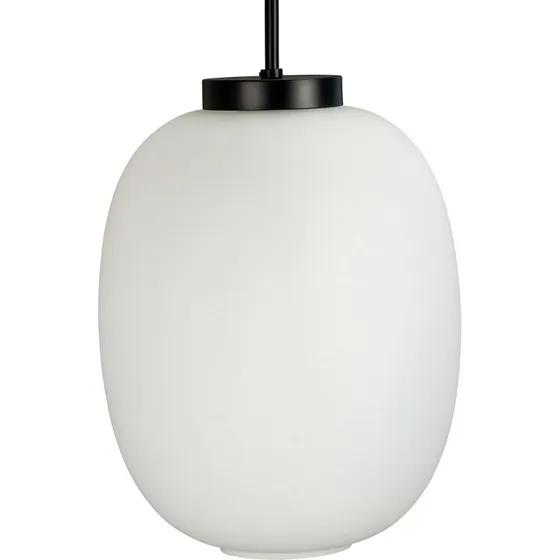 Dyberg Larsen DL39 Suspension Opale et Noir - Ø 25 cm