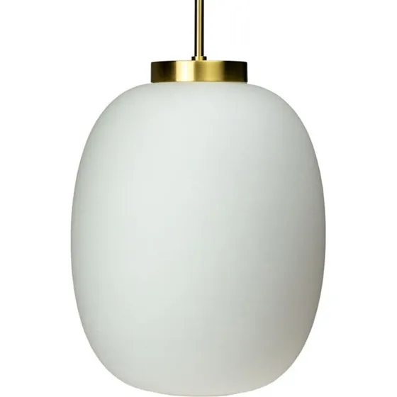 Dyberg Larsen Suspension DL39 Opale et Laiton - Ø 25cm