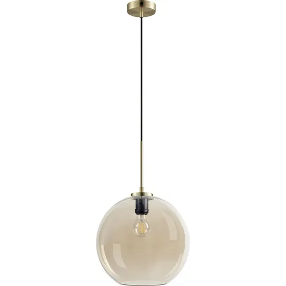 Dyberg Larsen Suspension Loop Ø30 - Ambre et Laiton