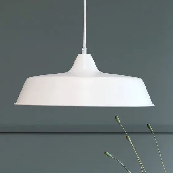 Dyberg Larsen Raw Suspension Blanche - Style Scandinave