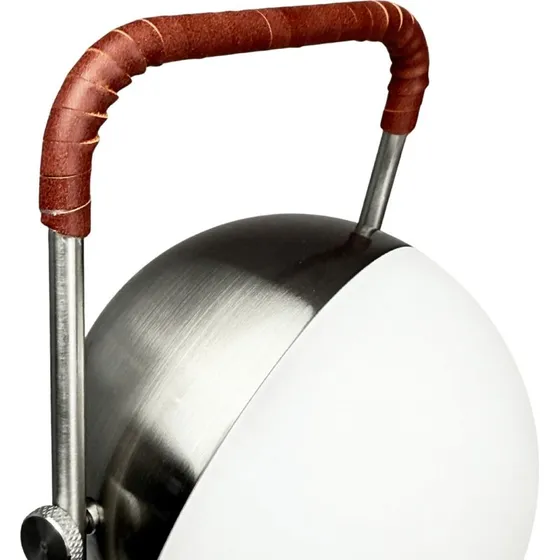 Lampe de table LED rechargeable Dyberg Larsen Mova, Bordeaux