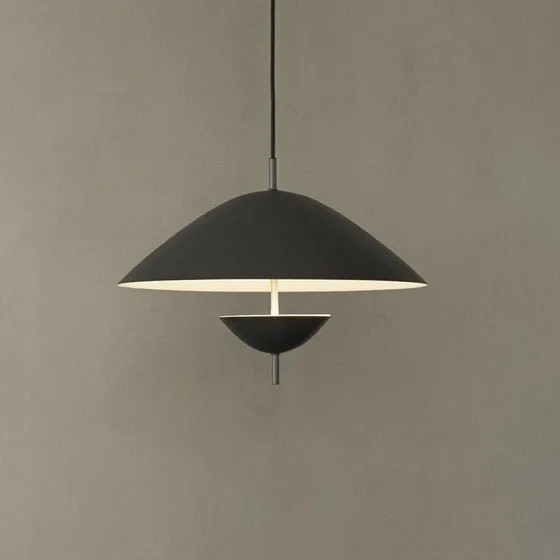 Ferm Living Suspension Lod en fer noirci
