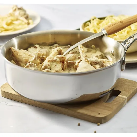 De Buyer Sauteuse Affinity Inox 24 cm