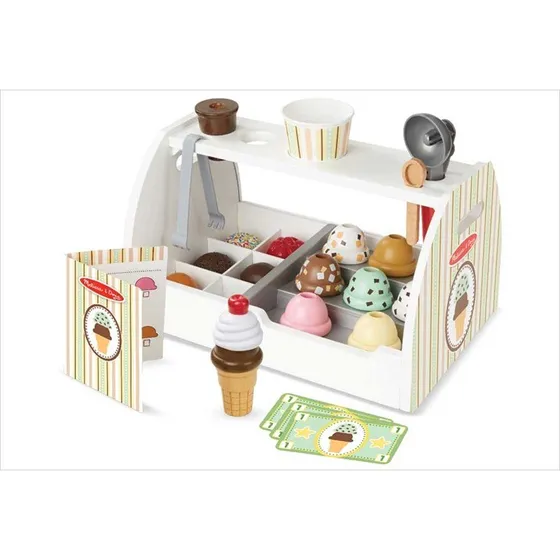 Melissa & Doug Comptoir à crème glacée en bois
