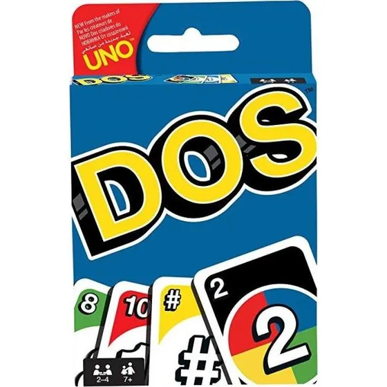 Mattel Jeu de société UNO DOS 108 cartes