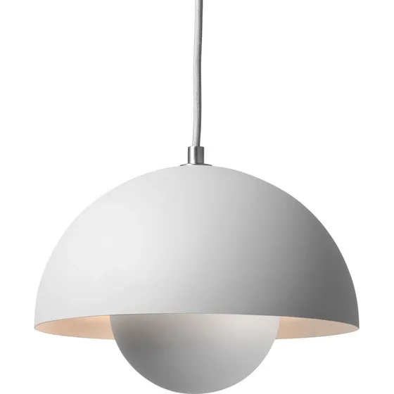 &Tradition Suspension Flowerpot VP1 Gris Clair