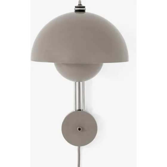 &Tradition Flowerpot VP8 Applique Murale Gris-Beige