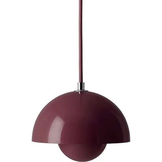 &Tradition Suspension Flowerpot VP10 Violet Ø 16 cm