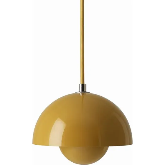 &Tradition Suspension Flowerpot VP10 Jaune Moutarde Ø 16 cm