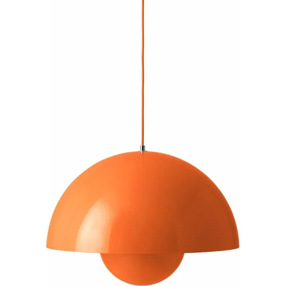 &Tradition Flowerpot VP2 Suspension Orange Piquant