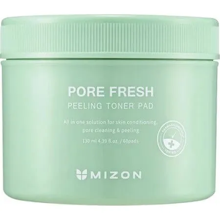 Mizon Pore Fresh Disques Exfoliants AHA BHA PHA - 60 pièces