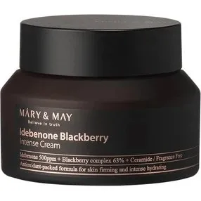Mary and May Crème hydratante intensive Idebenone + Mûre, 70g