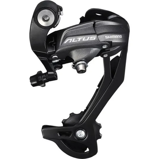 Shimano Altus RD-M370 SGS 9 vitesses Noir