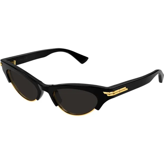 Lunettes de soleil Bottega Veneta BV1431S-001 Femme - Noir & Gris