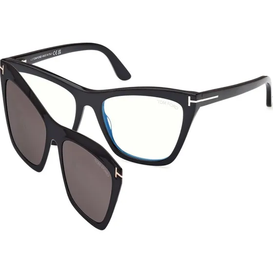 TOM FORD FT5971-B Lunettes de vue Cat Eye Noir