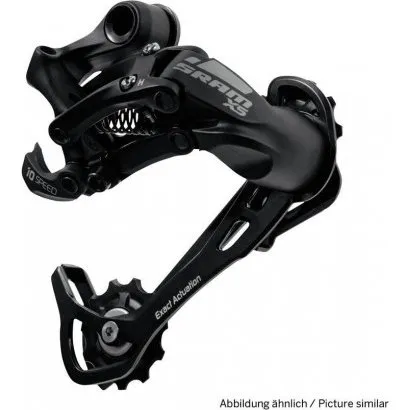 SRAM X5 Dérailleur Arrière 9V Chape Moyenne Noir