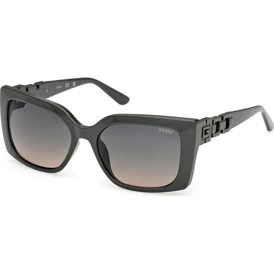 Guess Lunettes de soleil GU00265-H Vert Carré pour Femme