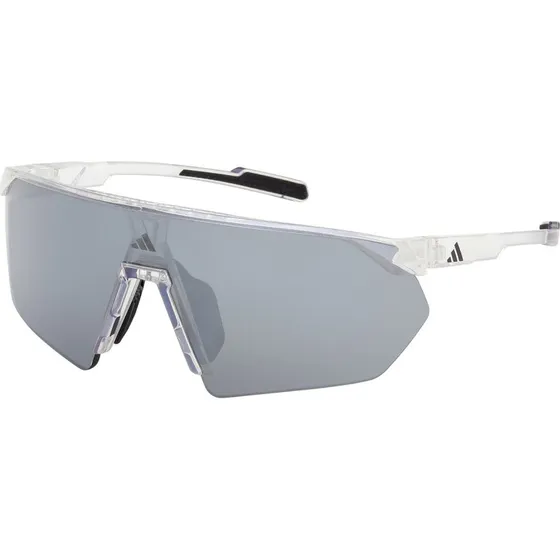 Adidas Sport SP0076 26C Lunettes de Soleil Masque Transparent Fumée