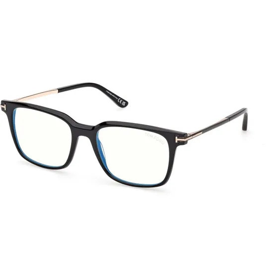 Tom Ford FT6124B-001 Lunettes de vue Homme - Acétate Noir Carré