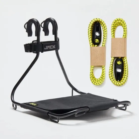 Jack The Bike Rack - Porte-bagages Avant Noir/Jaune