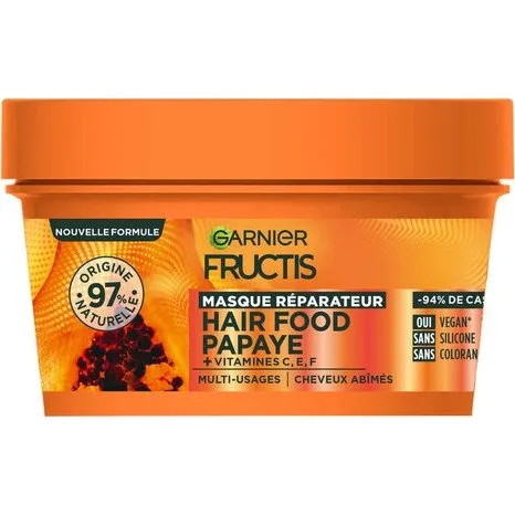 Garnier Fructis Masque Cheveux Rparateur  la Papaye 320ml