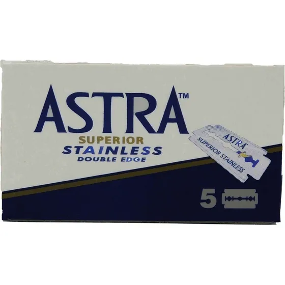 Astra Superior Stainless - Lames Double Tranchant (5)