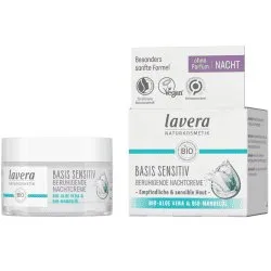 Lavera Crème de Nuit Apaisante Basis Sensitiv 50 ml