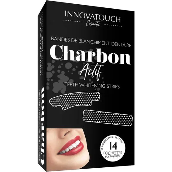 Innovatouch Bandes de Blanchiment Dentaire au Charbon Actif x28
