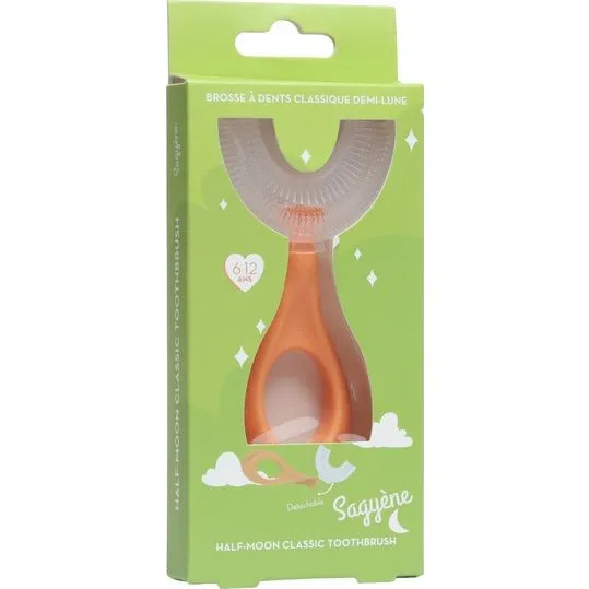 Sagyène Brosse à Dents Demi-Lune 6-12 Ans