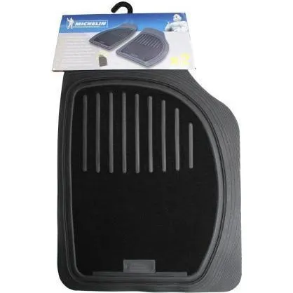 MICHELIN Tapis de sol universel 009 074 - 2 pcs caoutchouc/moquette