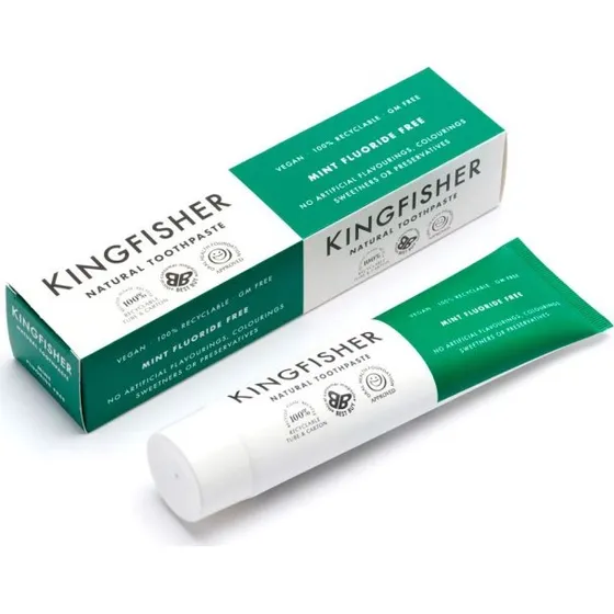Kingfisher Mint Dentifrice Sans Fluor 100 ml