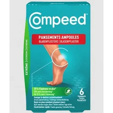 Compeed Pansements Ampoules Extrême Moyen X10