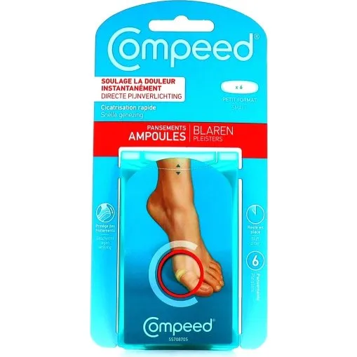 Compeed Pansement Ampoules Petit Format x6