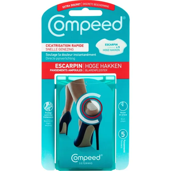 Compeed Pansements Ampoules Talon Escarpin x5