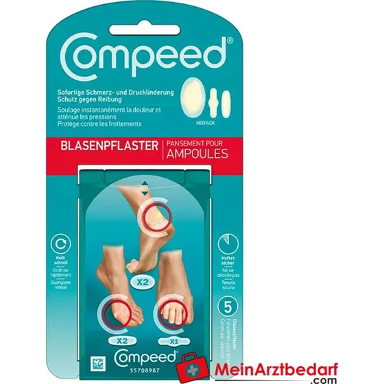 Compeed Blasenpflaster Mixpack 5 pièces