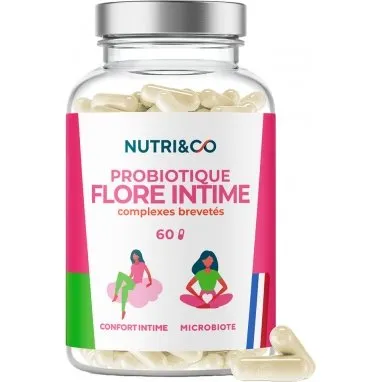 Nutri&Co Probiotique Flore Intime 60 Gélules